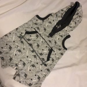 Hooded romper sleeveless boys Old Navy rocker